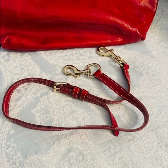 Dooney & Bourke Apple Red Satchel - Picture 10 of 10